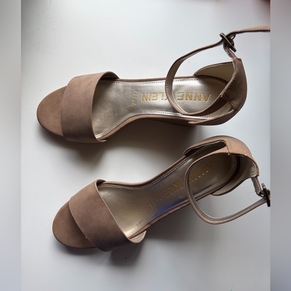 Anne Klein wedge sandals
